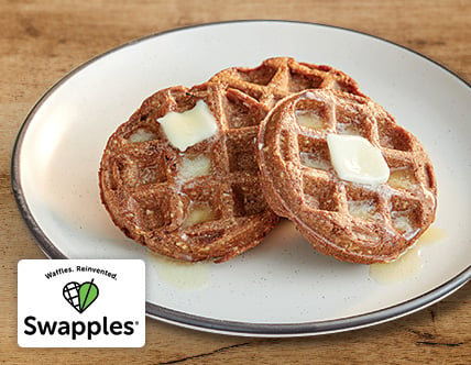 Swapples Vegan Gluten-Free Cinnamon Waffles