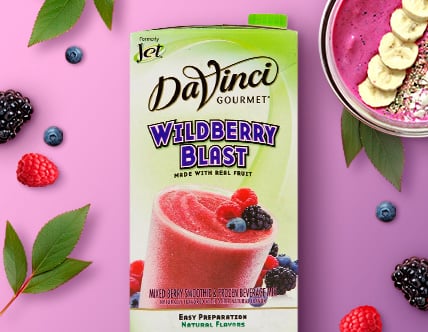 DaVinci Gourmet Wildberry Blast Smoothie Mix
