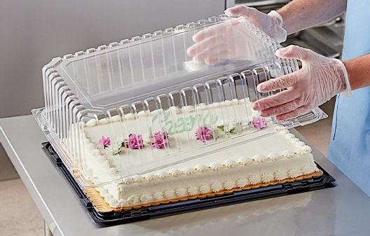 Choice Cake Take-Out Containers - WebstaurantStore