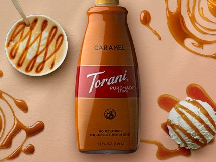 Torani Puremade Caramel Flavoring Sauce