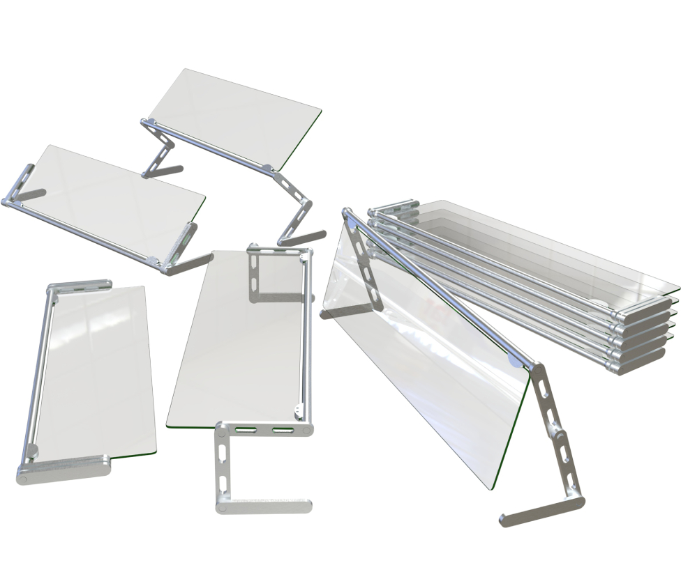 Sneeze guard configurator