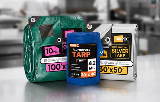 Heavy Duty Commercial Tarps - WebstaurantStore