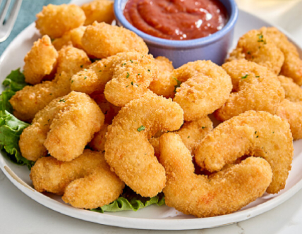 Mind Blown 16/20 Size Plant-Based Vegan Crispy Crunchy Fried Shrimp 10 lb.