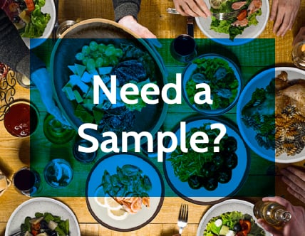 G.E.T Dinnerware Samples