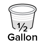 1/2 Gallon