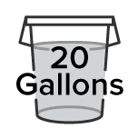 20 Gallons