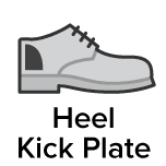 Heel Kick Plate