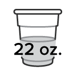 22 oz. Cups
