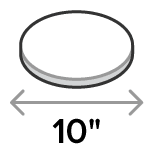 10-Inch Diameter