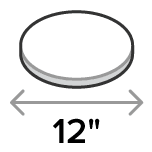 12-Inch Diameter