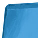 A blue Menu Solutions Hamilton menu board with a white background.